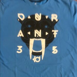 Nike Blue Graphic Kids Tee